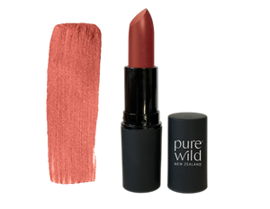 Pure Wild Lipstick.Made in New Zealand from natural plant extracts.