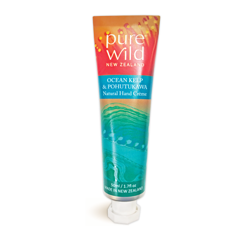 Pure Wild Ocean Kelp Hand Cream. Made in New Zealand