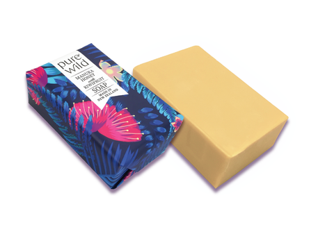 Pure Wild Soap with Manuka Honey. Made in New Zealand