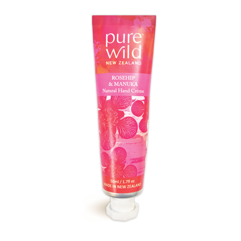 Pure Wild Rosehip Hand Cream. Made in New Zealand